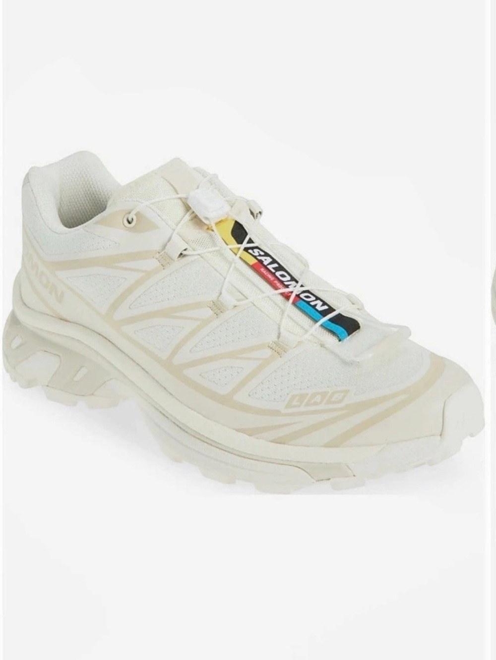 Salomon XT-6 Sneaker Athletic Shoes in White